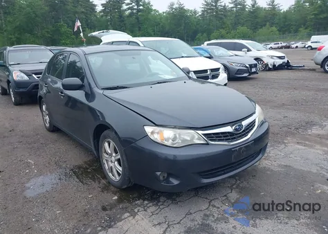 2009 Subaru Impreza 2.5I z USA, uszkodzony, nr VIN JF1GH60669H826919